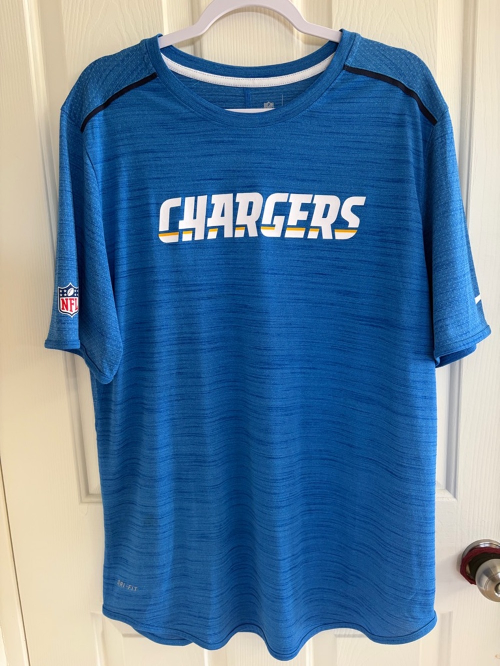 NFL Nike Dri-Fit Blue On-Field Apparel Tee
